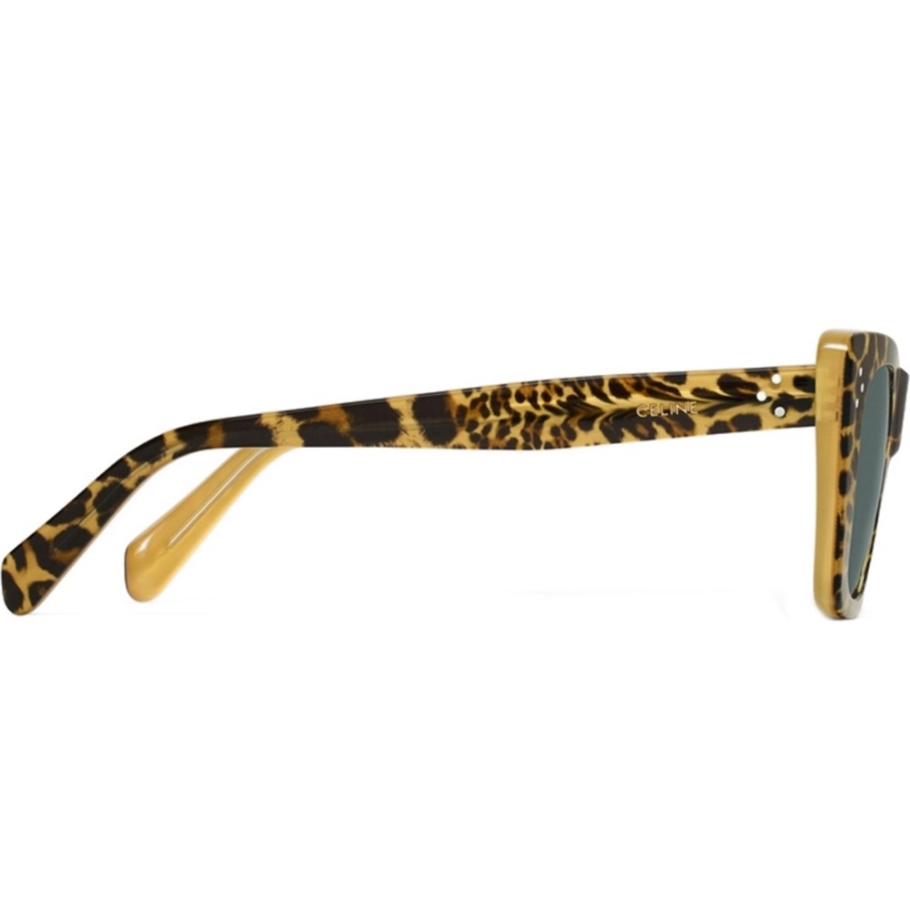 NEW Celine CL40187I 99A Cheetah/Smoke 51-16-140 Sunglasses IN BOX AUTHENTIC - Picture 5 of 6